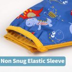 Baby Noah Toddler Bib with Sleeves and Crumb Catcher | Stain and Odor Resistance Play Smock Apron 6-24 Months - Image 5